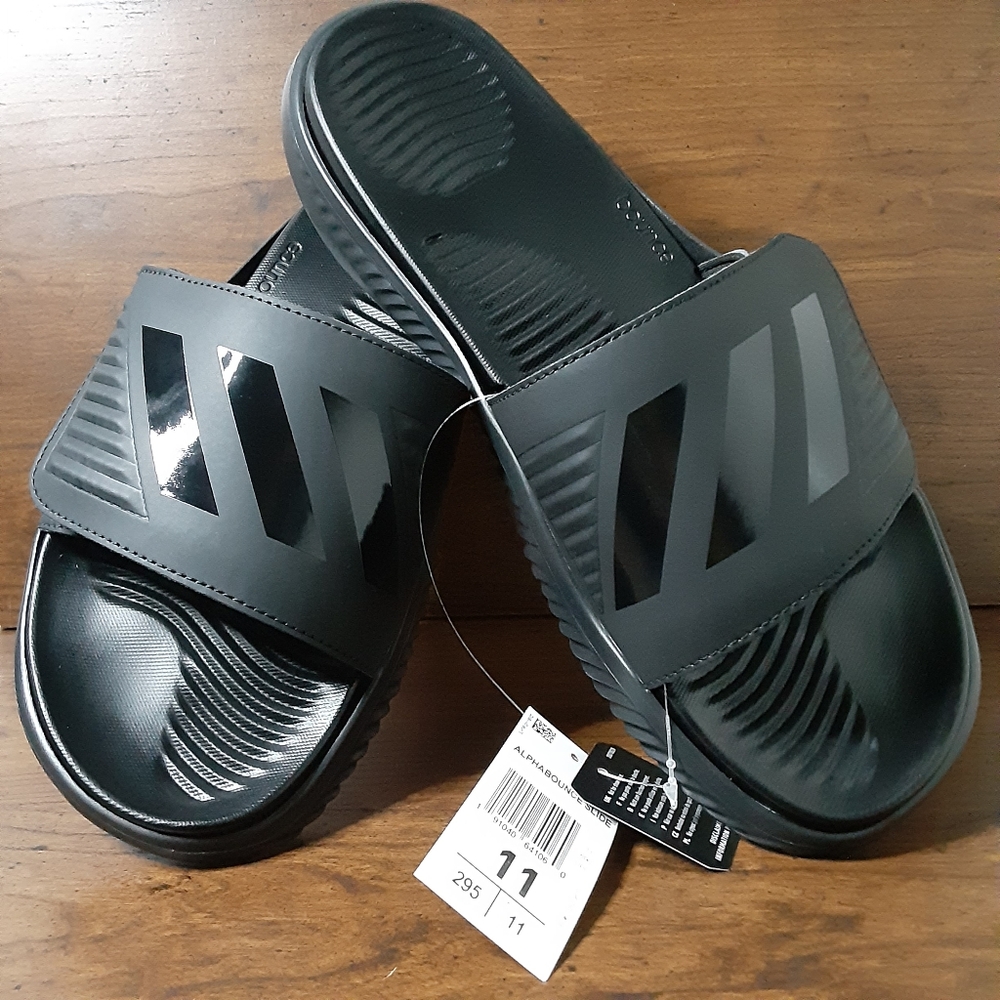 New Mens Adidas Alphabounce Slides